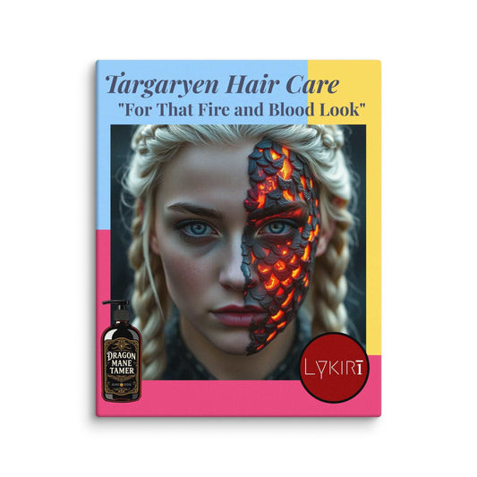 Canvas 8x10 print - Targaryen Hair Care