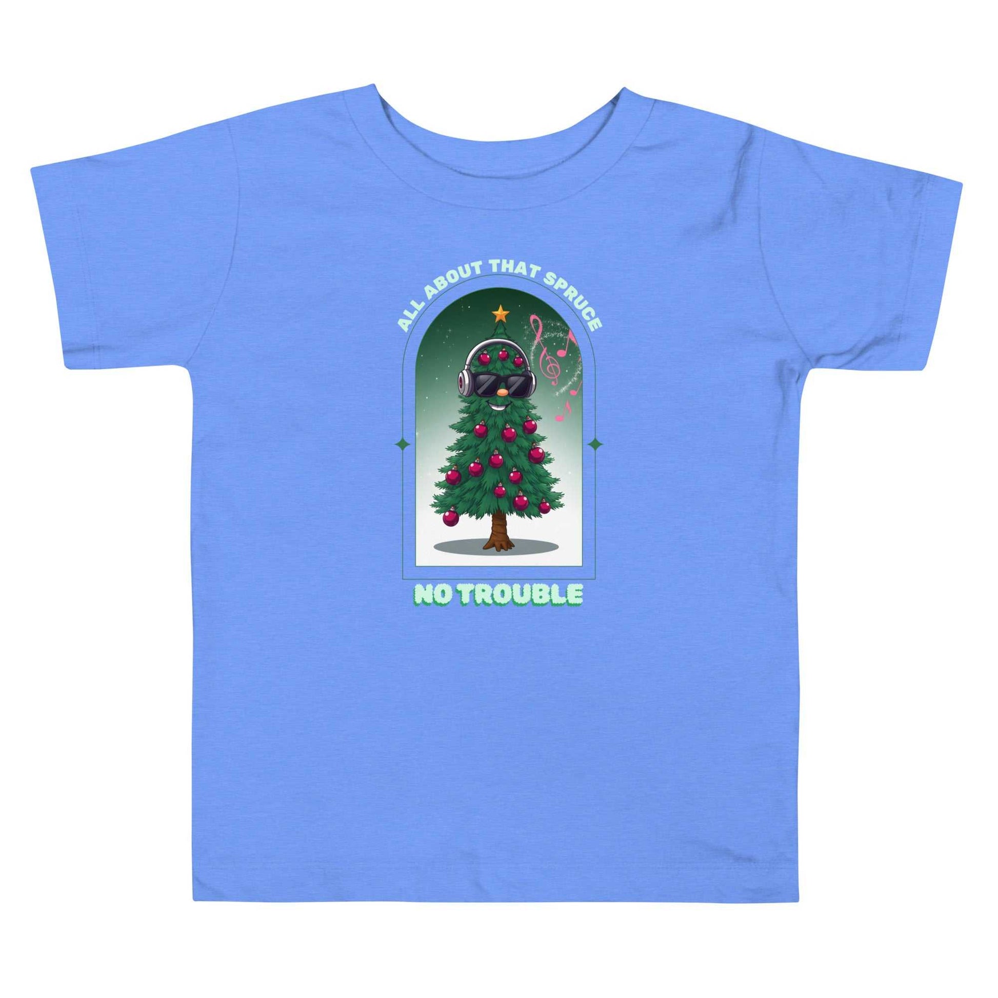 Toddler wearing Funny Toddler Christmas Shirt