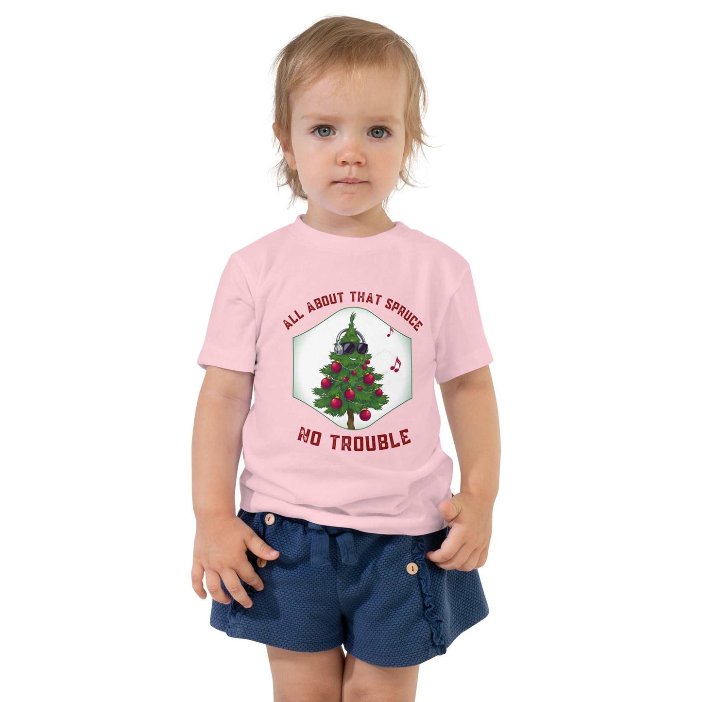 Toddler wearing Funny Toddler Christmas Shirt