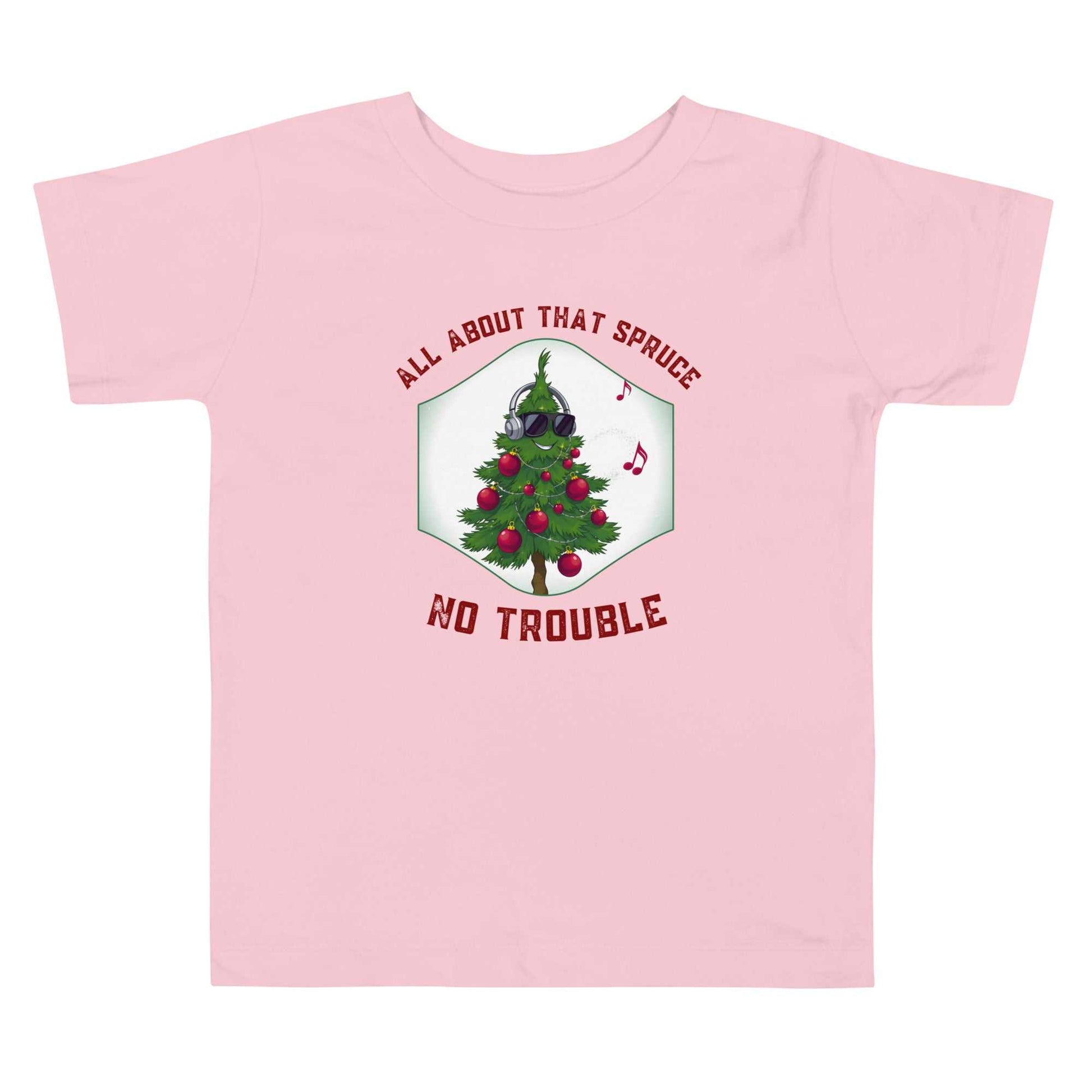 Toddler wearing Funny Toddler Christmas Shirt