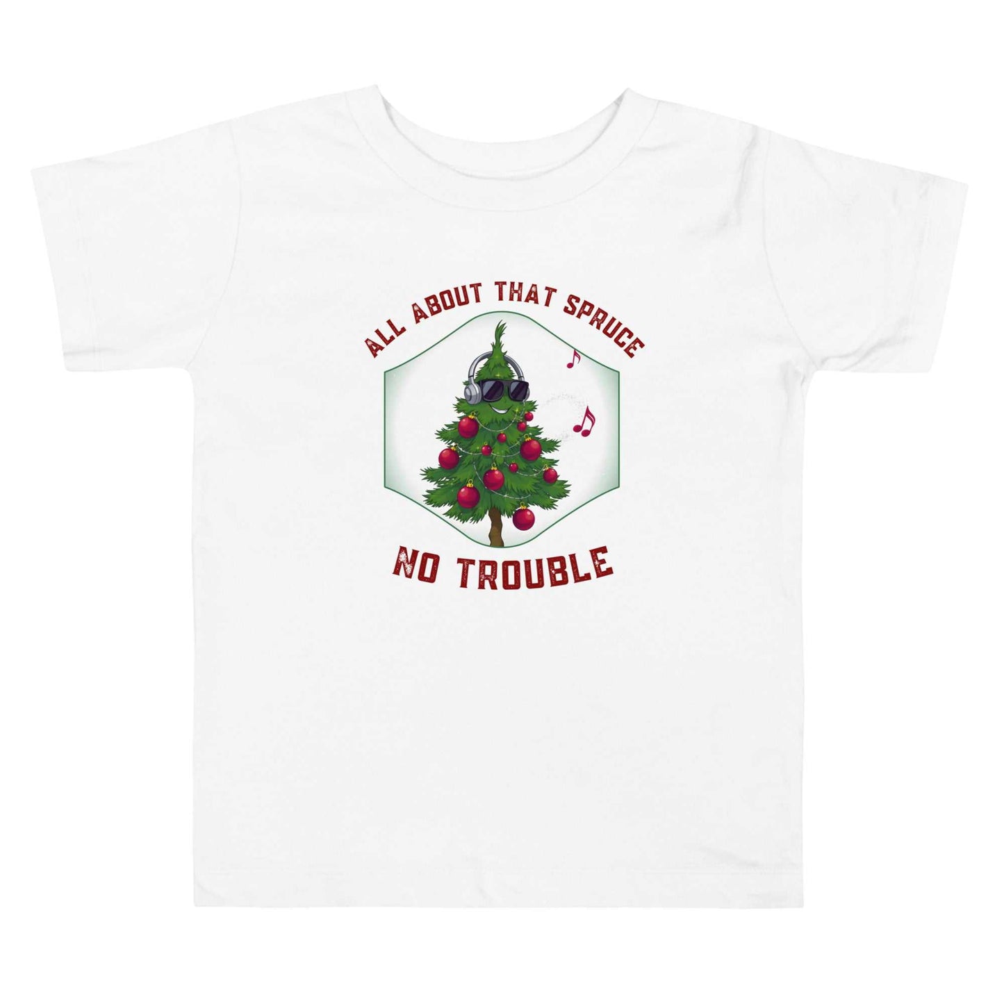 Toddler wearing Funny Toddler Christmas Shirt