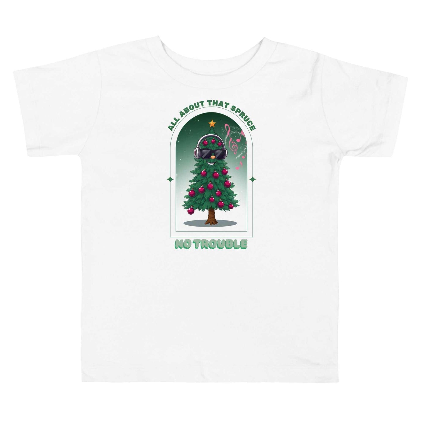 Toddler wearing Funny Toddler Christmas Shirt