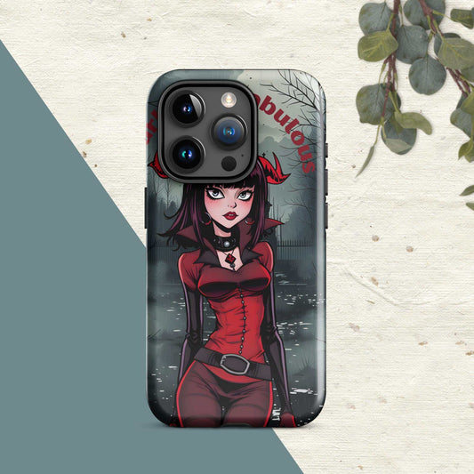 Tough Case for iPhone® - Fearless and Fabulous